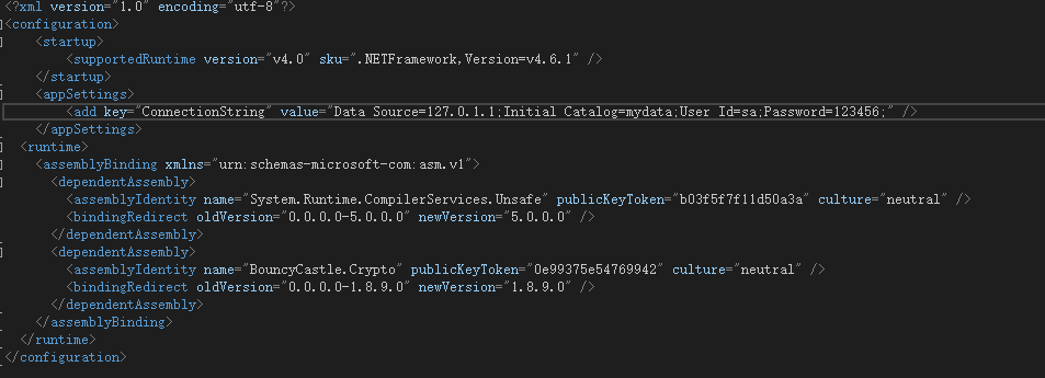 .NET 中配置从xml转向json方法示例详解