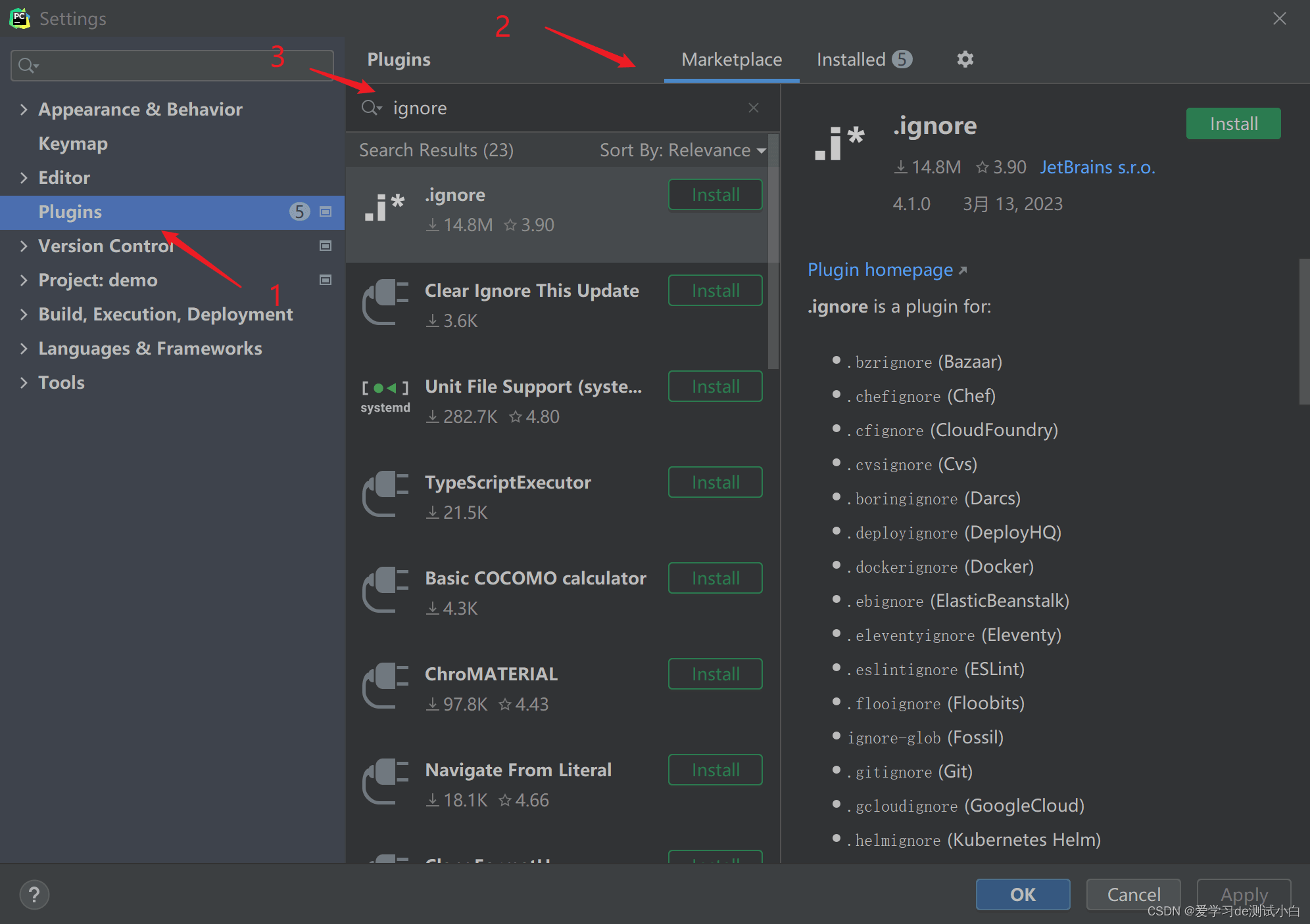 git-pycharm配置.ignore文件的详细过程