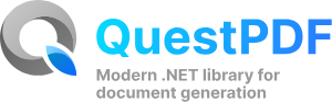 .NET使用QuestPDF高效地生成PDF文档